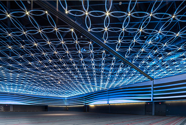 interior gonzalez convention center luminous ceiling - photo